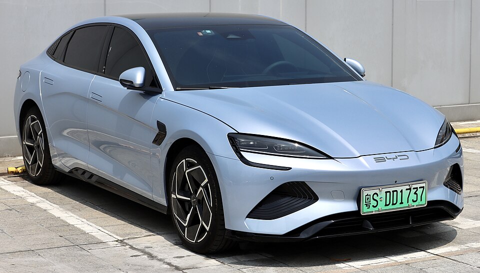 BYD Seal — representative photograph of this model family; generation, year and trim may differ.