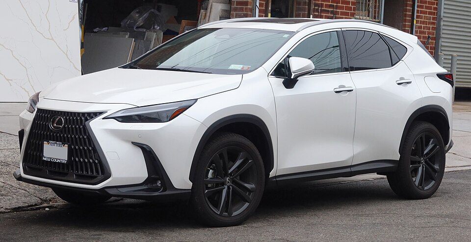 Lexus NX — representative photograph of this model family; generation, year and trim may differ.