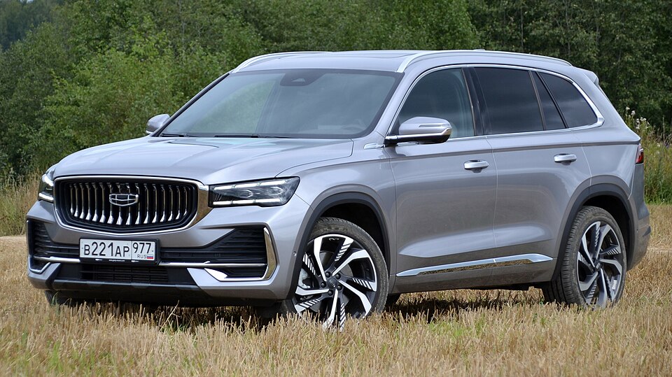 Geely Monjaro — representative photograph of this model family; generation, year and trim may differ.