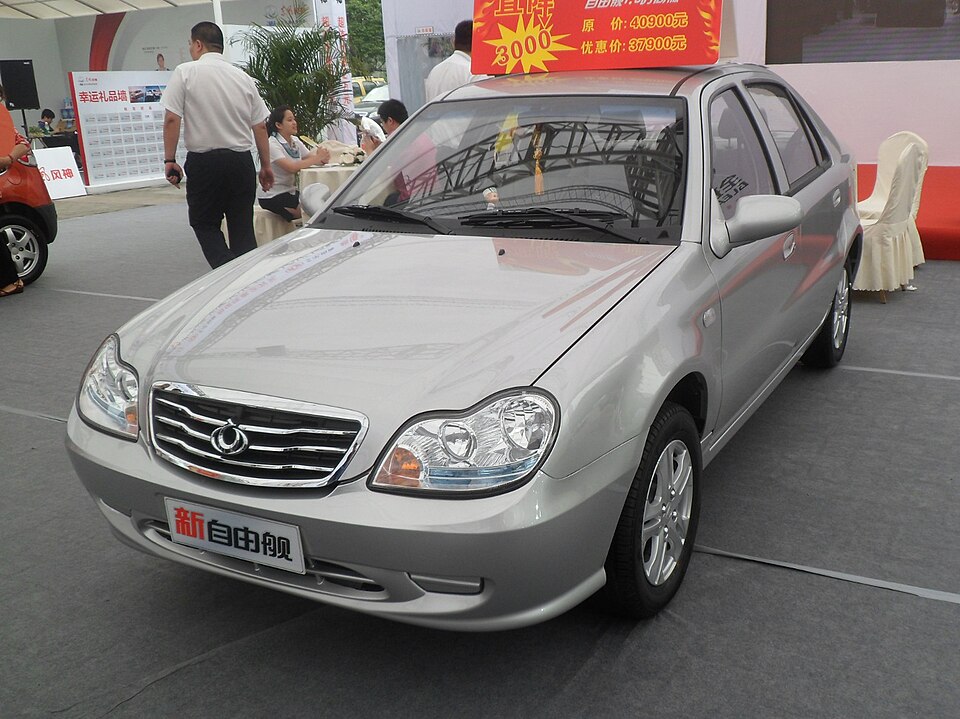 Geely CK — representative photograph of this model family; generation, year and trim may differ.