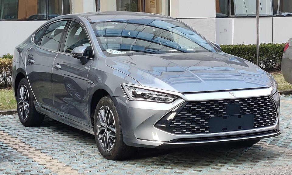 BYD Qin — representative photograph of this model family; generation, year and trim may differ.