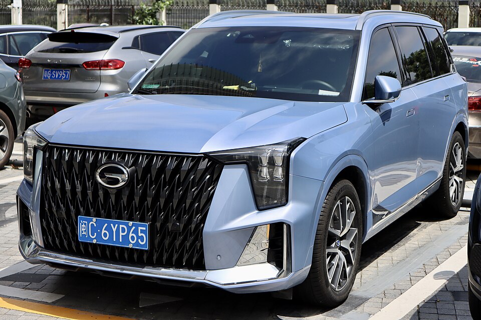 GAC Motor GS8 — representative photograph of this model family; generation, year and trim may differ.