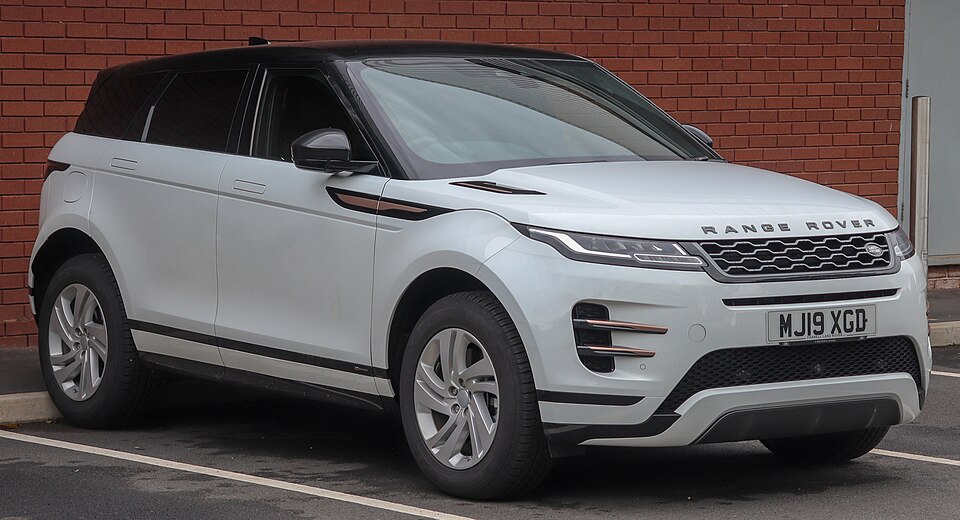 Land Rover Range Rover Evoque — representative photograph of this model family; generation, year and trim may differ.