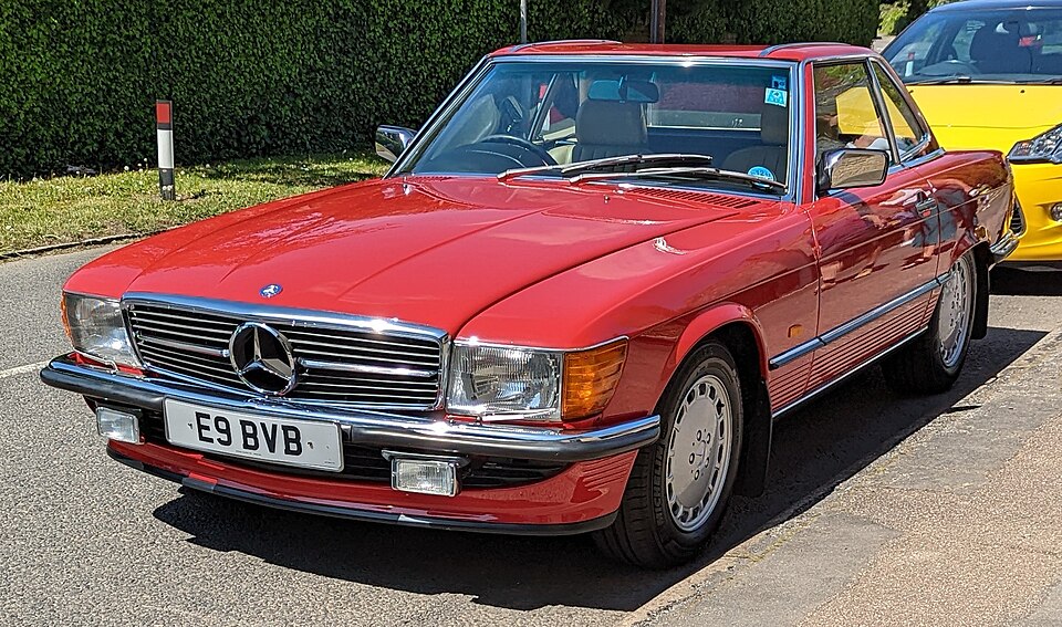 Mercedes-Benz SLK/SLC — representative photograph of this model family; generation, year and trim may differ.