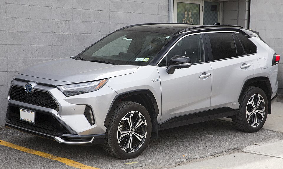 Toyota RAV4 — representative photograph of this model family; generation, year and trim may differ.
