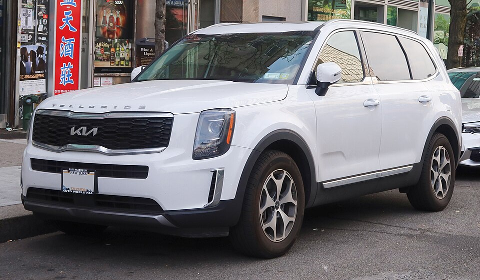 Kia Telluride — representative photograph of this model family; generation, year and trim may differ.