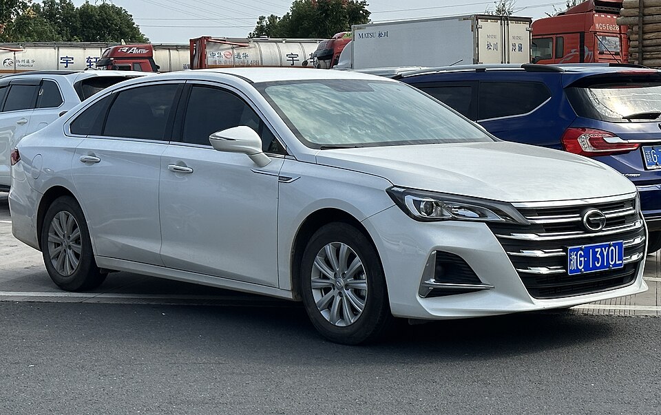 GAC Motor GA6 — representative photograph of this model family; generation, year and trim may differ.
