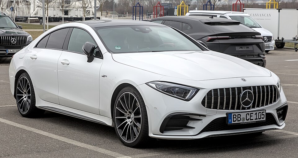 Mercedes-Benz CLS — representative photograph of this model family; generation, year and trim may differ.