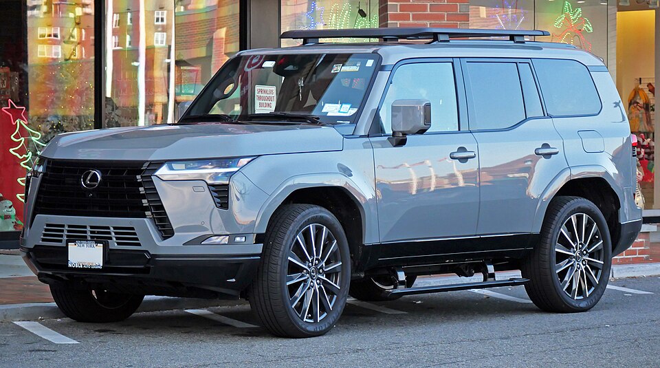 Lexus GX — representative photograph of this model family; generation, year and trim may differ.