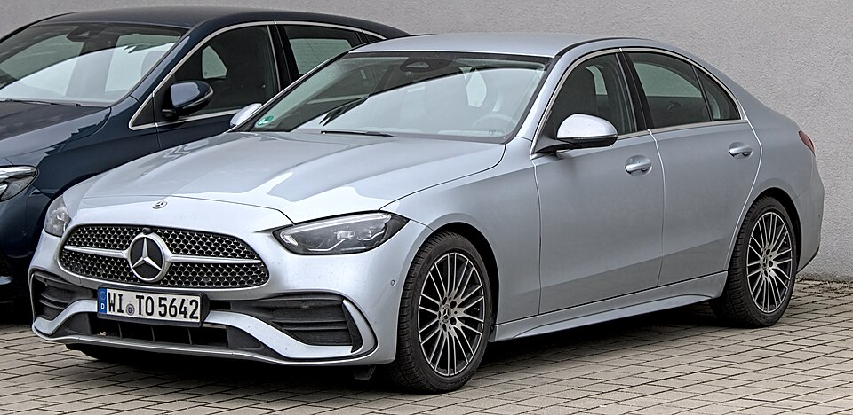 Mercedes-Benz C-Class — representative photograph of this model family; generation, year and trim may differ.
