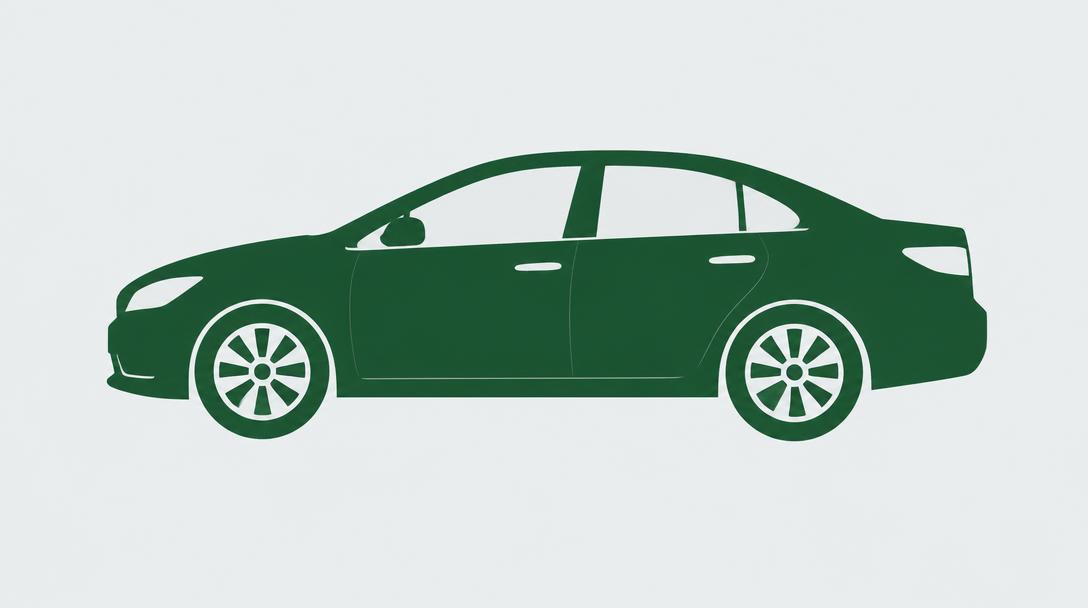 Generic sedan illustration—not an Innoson Umu photograph. A verified model photograph is pending.